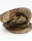 Reconstituted Stone Otter Garden Ornament, French Mid 20th C.