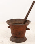 Vintage English Pestle and Mortar Oversized, English 1890s