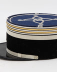 Vintage French Military Academy Officers Hat, Mid Century