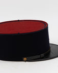 Vintage French Military Academy Officers Hat, Mid Century