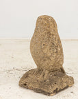 Vintage Stone Owl Garden Ornament