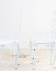 Rene Drouet French Bistro Chairs, Mid 20th Century, Pair
