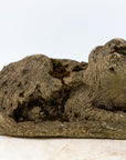 Reconstituted Stone Dog Spaniel Garden Ornament, England 20th Century