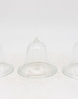Set of 3 Glass Garden Cloches, English Mid 20th c.