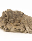 Reconstituted Stone Dog Hound Garden Ornament, 20th Century