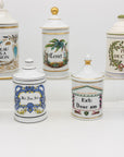 Set of Seven Mid 20th Century French Provence Apothecary Jars