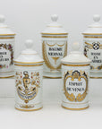 Set of Seven Mid 20th Century French Provence Apothecary Jars