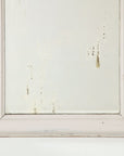 White Painted Louis Philippe Mirror, France Early 20th Century