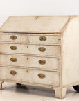 French Painted Secretary Desk with Fallfront, Mid 19th century