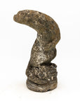 Reconstituted Stone Standing Otter Garden Ornament, French Mid 20th C.