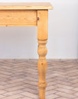 Vintage Pine Farmhouse Table, USA 1960s