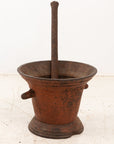 Vintage English Pestle and Mortar Oversized, English 1890s
