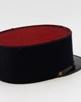 Vintage French Military Academy Officers Hat, Mid Century