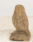 Vintage Stone Owl Garden Ornament