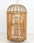 Large Cane Bamboo Dovecote, England Mid 20th Century