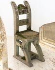 Brutalist Style Concrete Table and set of Four Chairs, England 1960s