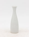 Collection of Three White Single Bud Vases, French Early 21st C.