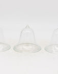 Set of 3 Glass Garden Cloches, English Mid 20th c.