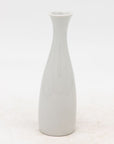 Collection of Three White Single Bud Vases, French Early 21st C.