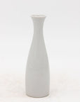 Collection of Three White Single Bud Vases, French Early 21st C.