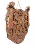 English Heraldic Plaque with Lions, Early 20th Century