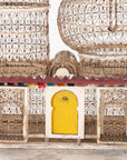 Polychrome Wire Birdcage, French 20th-Century
