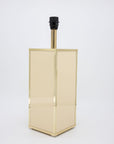 Ivory Colored Glass Table Lamp, 20th century