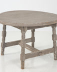 Early 20th Century Painted Gray Low Table