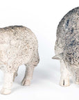Pair Sheep Tabletop Accessory, English 20th Century
