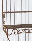 French Circa 1930 Wrought Iron Étagère / Boulangerie Racks