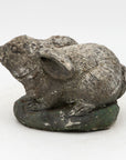 Composite Stone Rabbit or Bunny Garden Ornament, French 20th Century