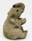 Composite Stone Elephant Garden Statue, England Late 20th C.