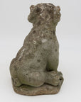 Composite Stone Bull Dog Garden Ornaments, England 1970s