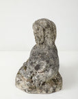 Reconstituted Stone Dog Spaniel Garden Ornament, England 20th Century
