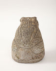 Reconstituted Stone Frog Garden Ornament, England 1960s
