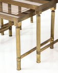 Maison Bagues Trio of Nesting Tables, France Mid 20th Century