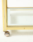 Mid 20th Century French Brass Trolley