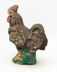 Polychrome Stone French Country Rooster, Mid 20th Century