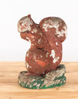 Reconstituted Stone Squirrel Garden Ornament, England 20th Century