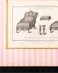 Turkish Style Bergere Armchair, 1780-96, Reproduction Print C. 2005
