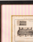 Bench with Arm Rests, 1780-96, Reproduction Print C. 2005