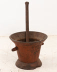 Vintage English Pestle and Mortar Oversized, English 1890s