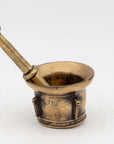 Antique Vintage Brass Mortar and Pestle