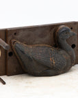 Cast Iron Toy Duck Mold, England 1950s