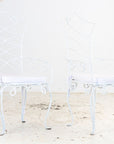 Rene Drouet French Bistro Chairs, Mid 20th Century, Pair