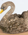 Reconstituted Stone Swan Planter, English Early 20th Century
