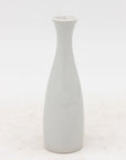 Collection of Three White Single Bud Vases, French Early 21st C.