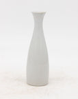 Collection of Three White Single Bud Vases, French Early 21st C.