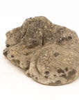 Reconstituted Stone Dog Hound Garden Ornament, 20th Century