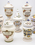 Set of Seven early 20th Century French Provence Apothecary Jars